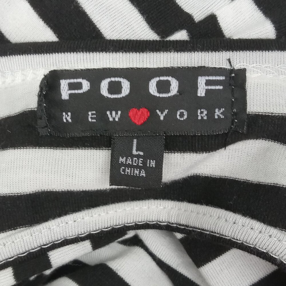 Poof New York Striped Tank Dress Size Large - Picture 5 of 6
